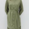 Nihan Green maxi dress