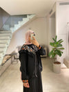 Serpil ruffled black jacket