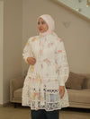 Organza floral shirt