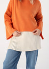 Basic pleated extension
