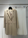 Nihan Beige long blazer