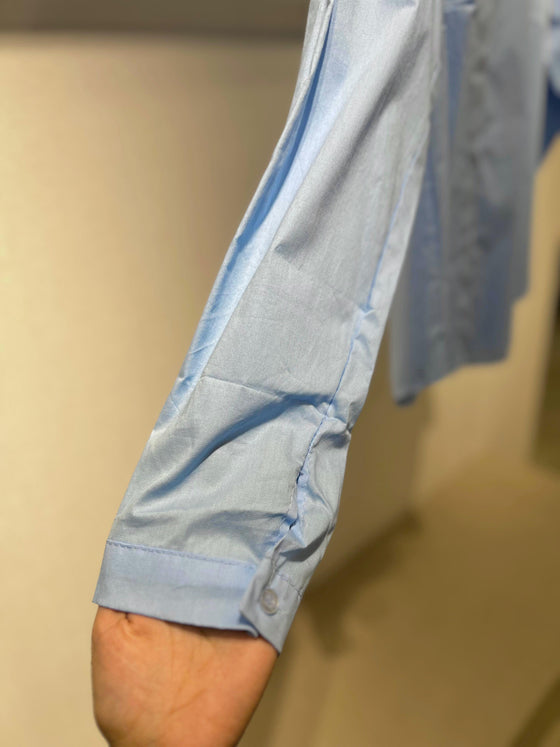 Italian blue shirt