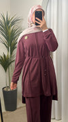 Burgundy summer oysho set