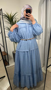 Blue summer dress