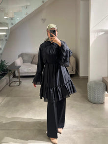  Midi italian black dress FW26