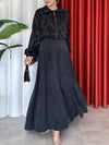 Qupra black dress set