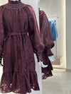 Serpil Bordeaux dentelle