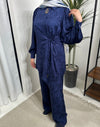 Armine navy blue pants set SS26