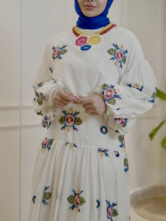 zems white dress