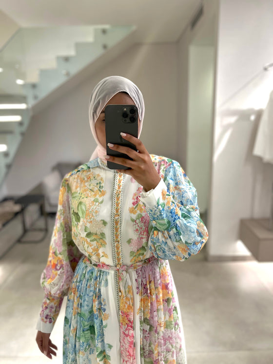 floral printed dress