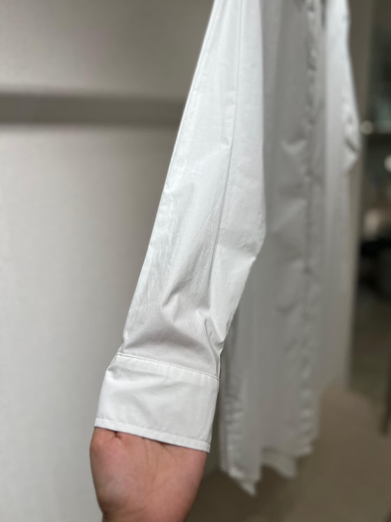Offwhite poplin italian shirt