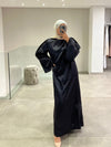 black evening dress