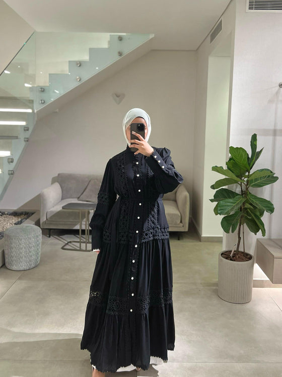 Black lace 2 dress