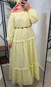 Yellow summer dress