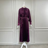 Serpil evening Bordeaux dress