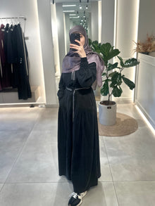  Black cupra dress FW26