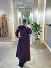 Bordeaux joukh coat