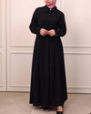 Black daily dress