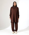 Brown pants set