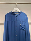Nihan blue long shirt