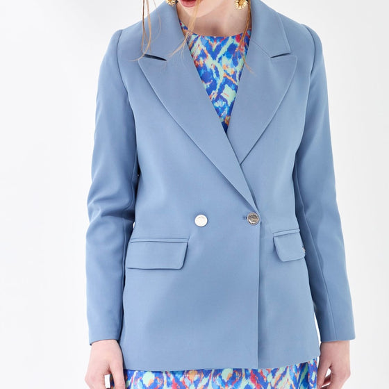 Nihan blue blazer