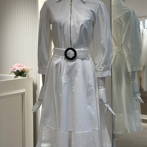 serpil white shirt dress