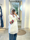 Serpil White embroidered shirt