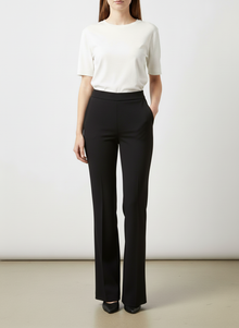  Famelin black flare pants