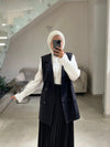 italian black vest