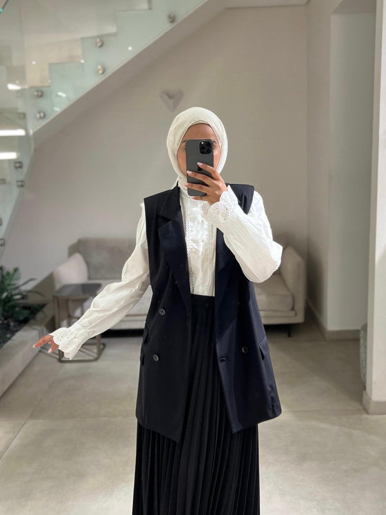 italian black vest