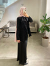 Italian silk black blazer