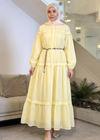 Yellow summer dress