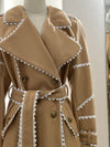 Joukh dentelle beige coat