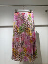 cotton Italian printed floral skirt