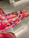 printed floral silk shirt