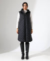 Black puffer vest FW26
