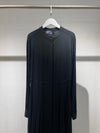 Italian long black shirt