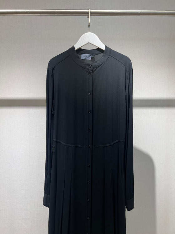 Italian long black shirt
