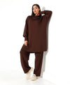 Brown pants set