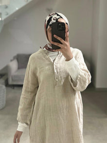  Italian linen beige set