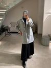 Grey italian scuba jacket FW26