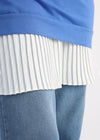 Basic pleated extension