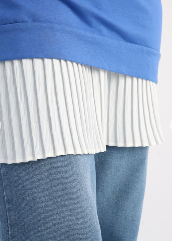 Basic pleated extension