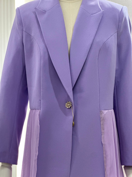 lilac blazer