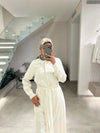 Offwhite silk italian shirt