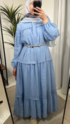 Blue summer dress