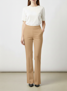  Famelin nude flare pants