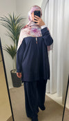 Navy blue summer oysho set