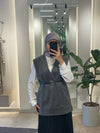 Joukh grey vest