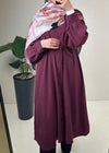 Burgundy long shirt